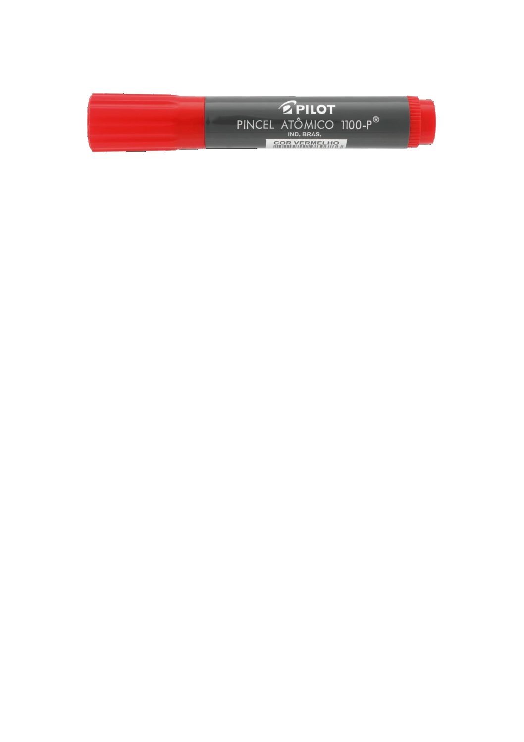 Pincel  atominico 1100-p vermelho