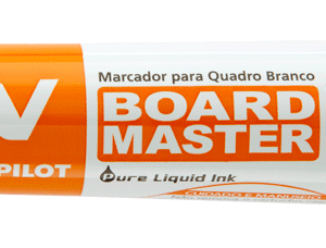 marcador quadro branco wbma laranja board master
