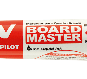 marcador quadro branco wbma vermelho board master