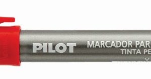 MARCADOR PERM. P/ CD VERMELHO 1.0MM PILOT (7897424082230)