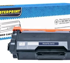 TONER BROTHER COMP TN3472/TN880 12K BK MASTERPRINT
