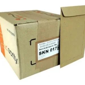 ENV. SACO 17 KRAFT NAT 110 X 170 80G CX C/250 SCRITY SKN017