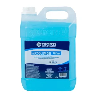 ALCOOL EM GEL 70%  5LT EM GEL ARARAS QUIMICA